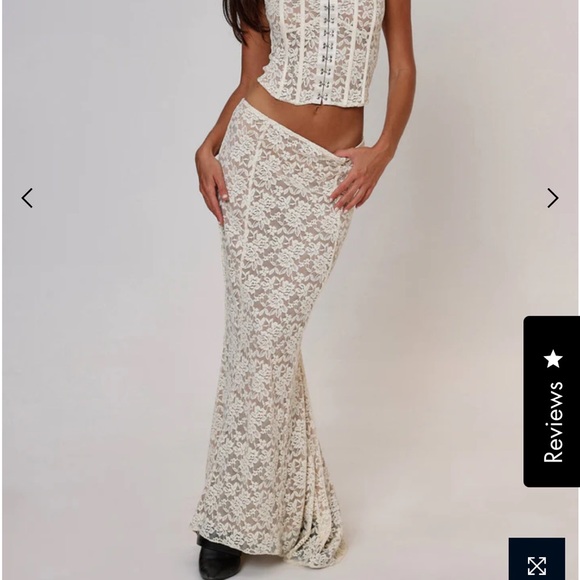 Jagger and Stone Freya Lace Maxi Skirt - Picture 3 of 6